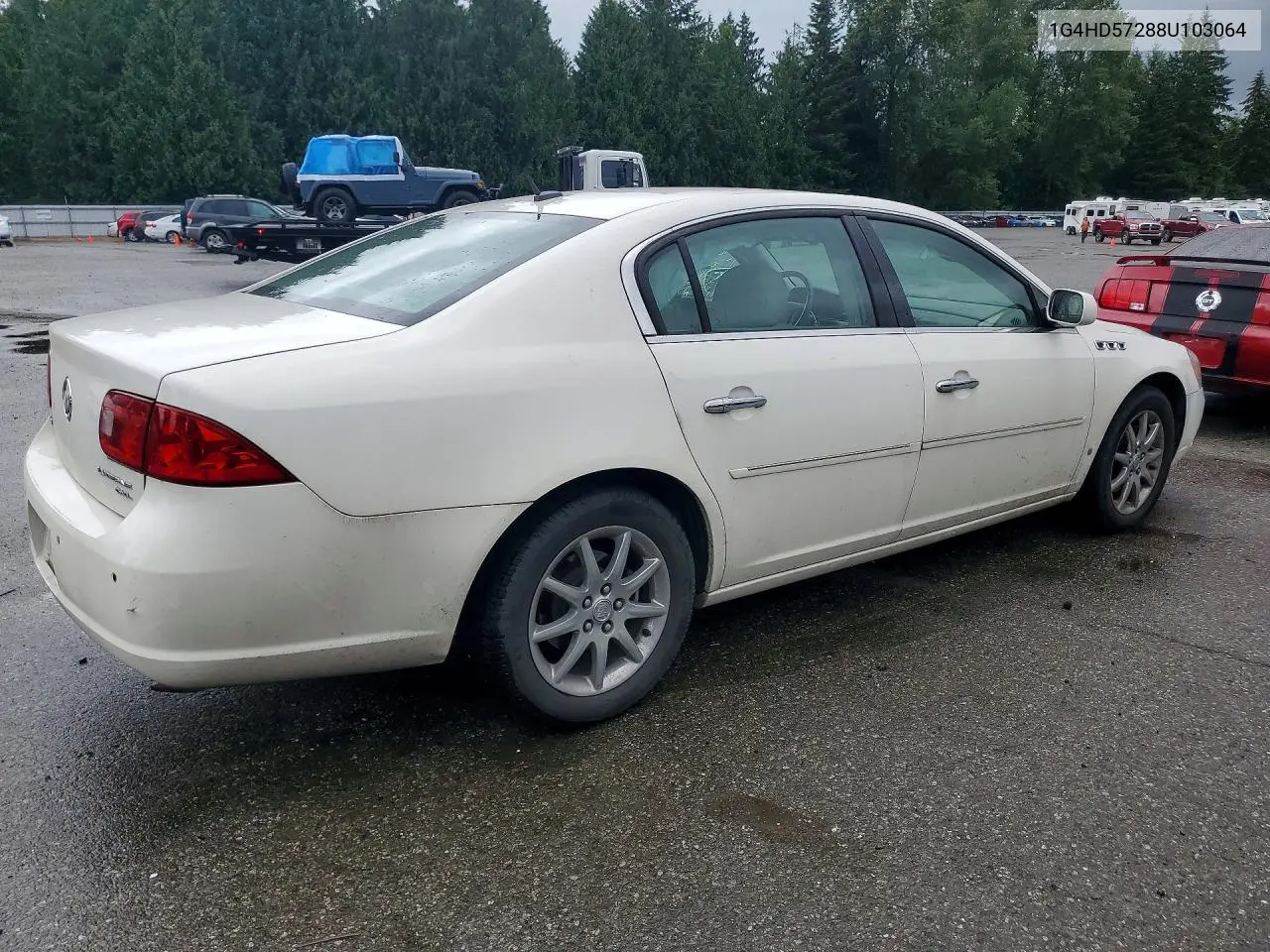 2008 Buick Lucerne Cxl VIN: 1G4HD57288U103064 Lot: 56718046