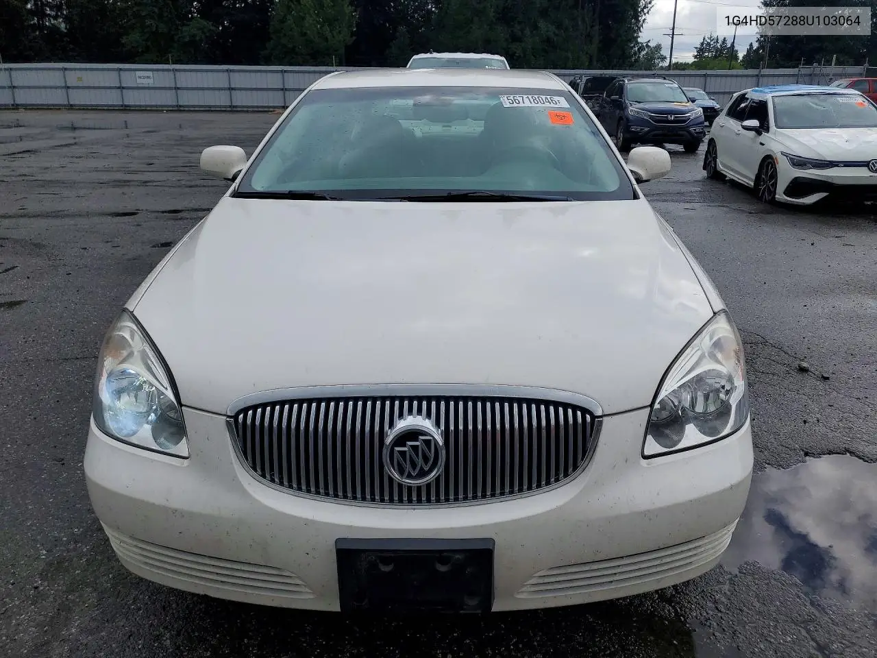 2008 Buick Lucerne Cxl VIN: 1G4HD57288U103064 Lot: 56718046