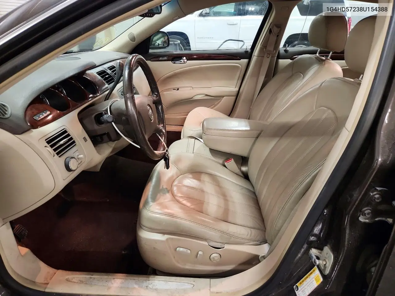 2008 Buick Lucerne Cxl VIN: 1G4HD57238U154388 Lot: 56813376