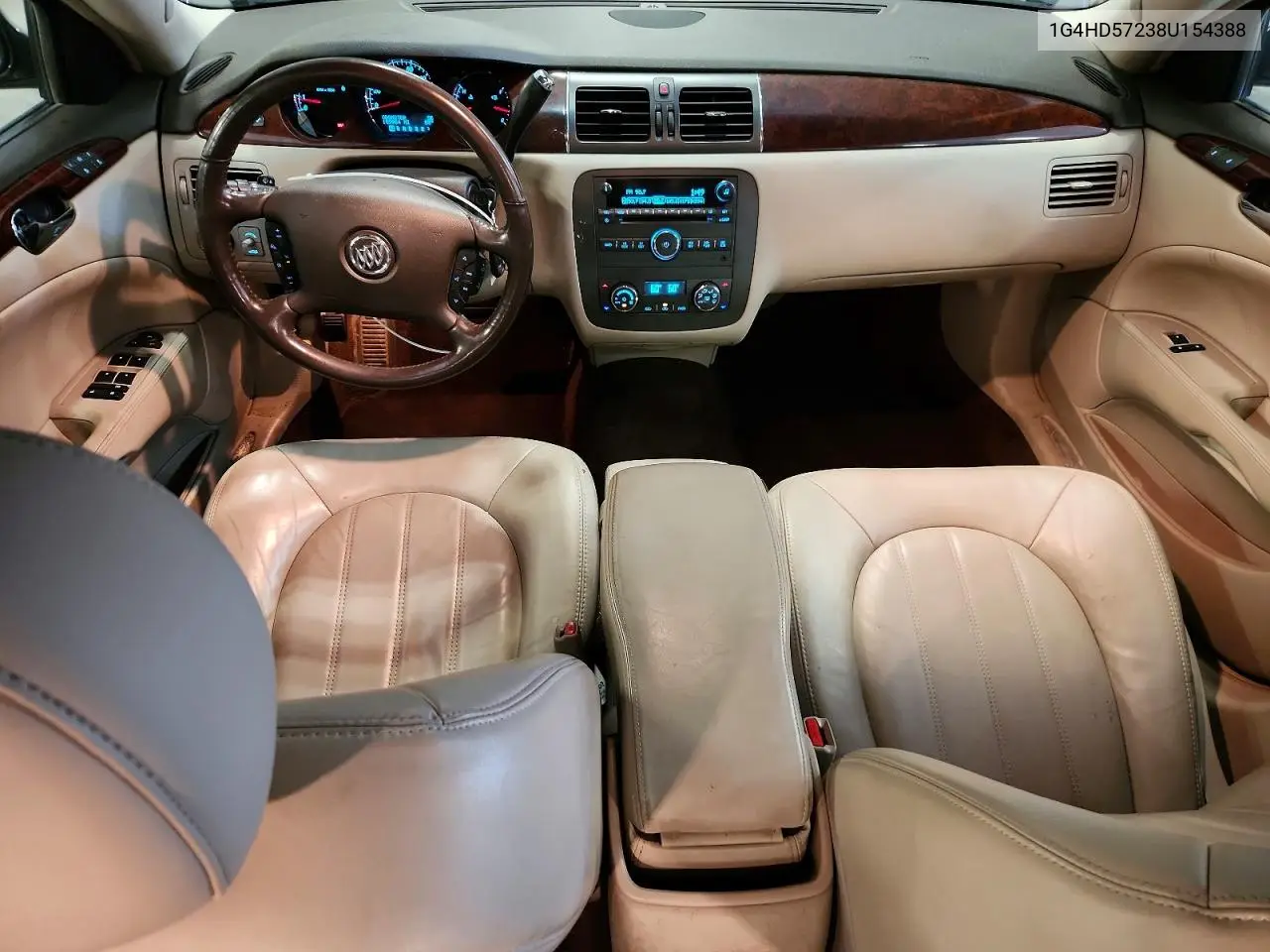 2008 Buick Lucerne Cxl VIN: 1G4HD57238U154388 Lot: 56813376