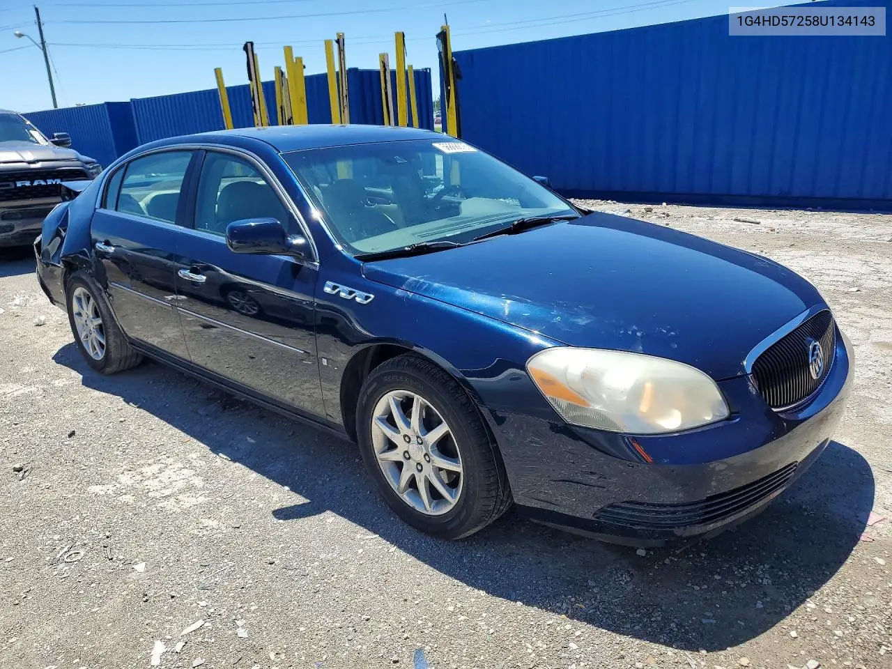 2008 Buick Lucerne Cxl VIN: 1G4HD57258U134143 Lot: 56868876
