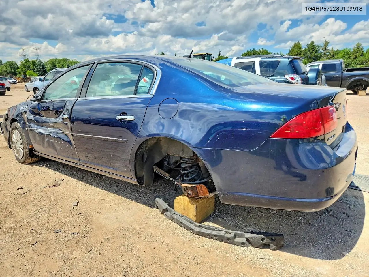 2008 Buick Lucerne Cx VIN: 1G4HP57228U109918 Lot: 57947196