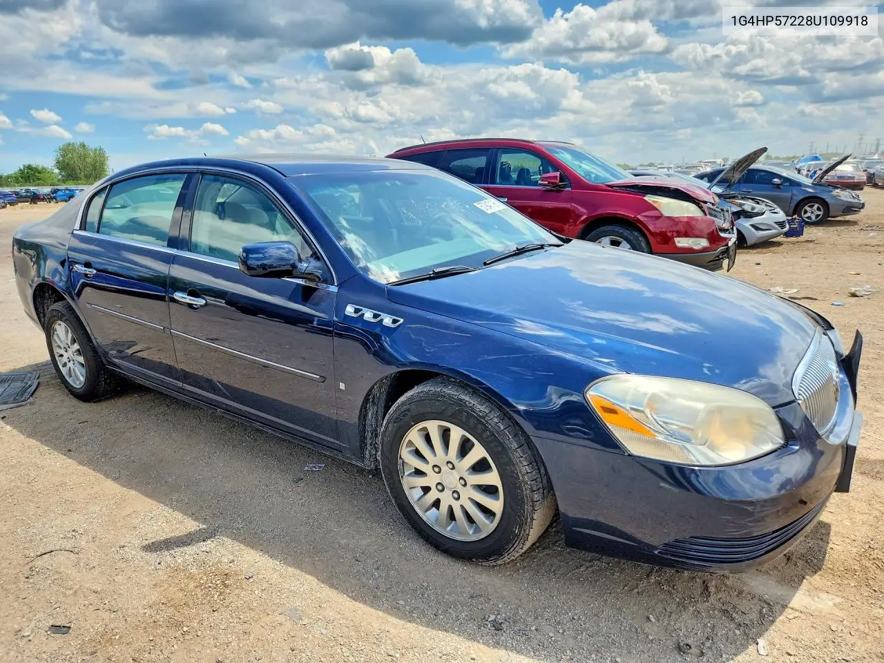 2008 Buick Lucerne Cx VIN: 1G4HP57228U109918 Lot: 57947196