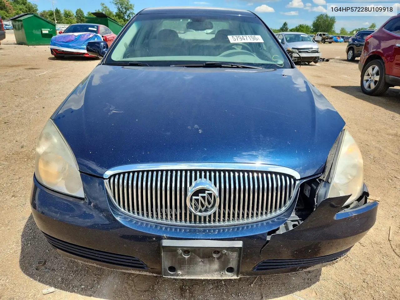 2008 Buick Lucerne Cx VIN: 1G4HP57228U109918 Lot: 57947196