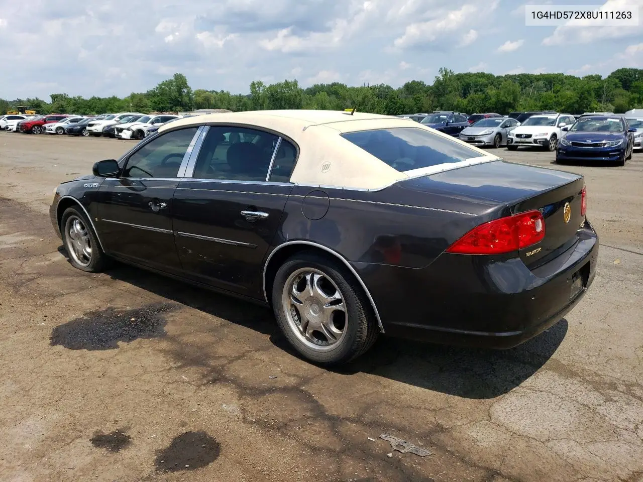 2008 Buick Lucerne Cxl VIN: 1G4HD572X8U111263 Lot: 58859016