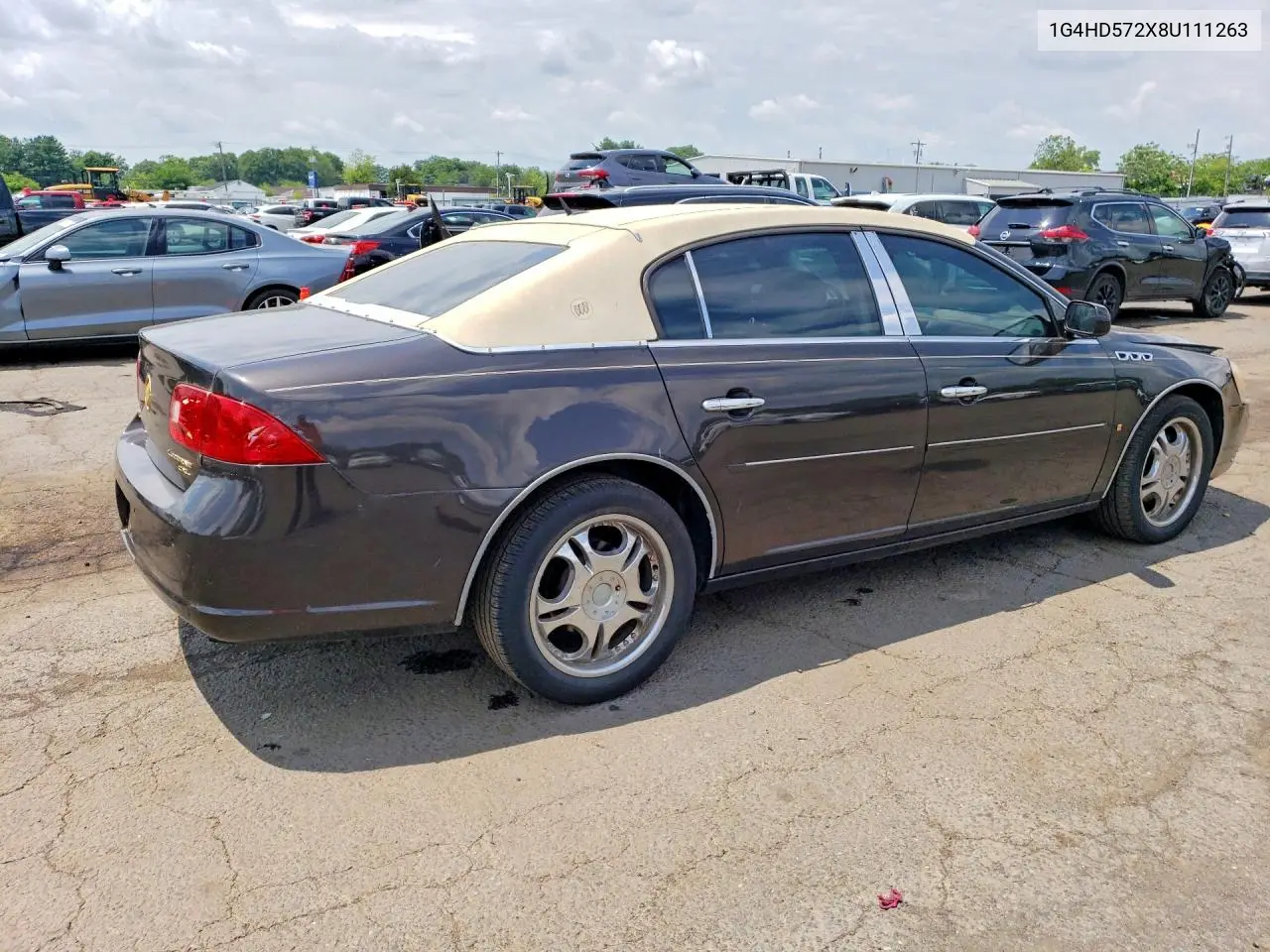2008 Buick Lucerne Cxl VIN: 1G4HD572X8U111263 Lot: 58859016