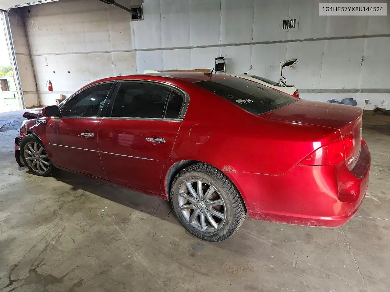 2008 Buick Lucerne Cxs VIN: 1G4HE57YX8U144524 Lot: 59069526