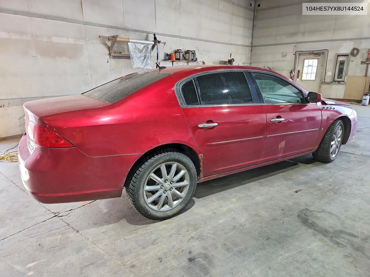 2008 Buick Lucerne Cxs VIN: 1G4HE57YX8U144524 Lot: 59069526