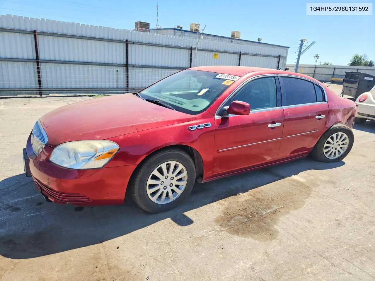 2008 Buick Lucerne Cx VIN: 1G4HP57298U131592 Lot: 59387836