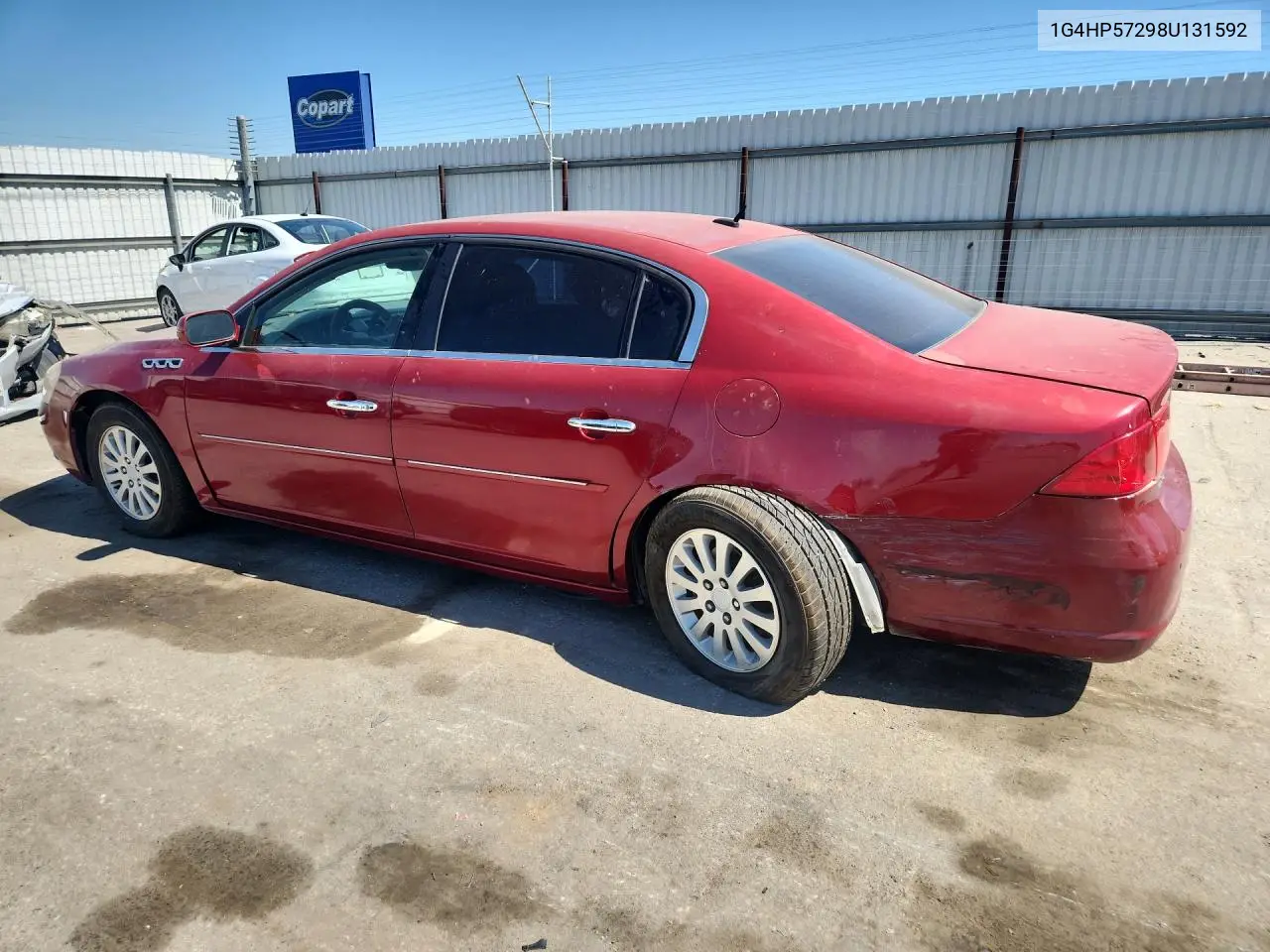 2008 Buick Lucerne Cx VIN: 1G4HP57298U131592 Lot: 59387836