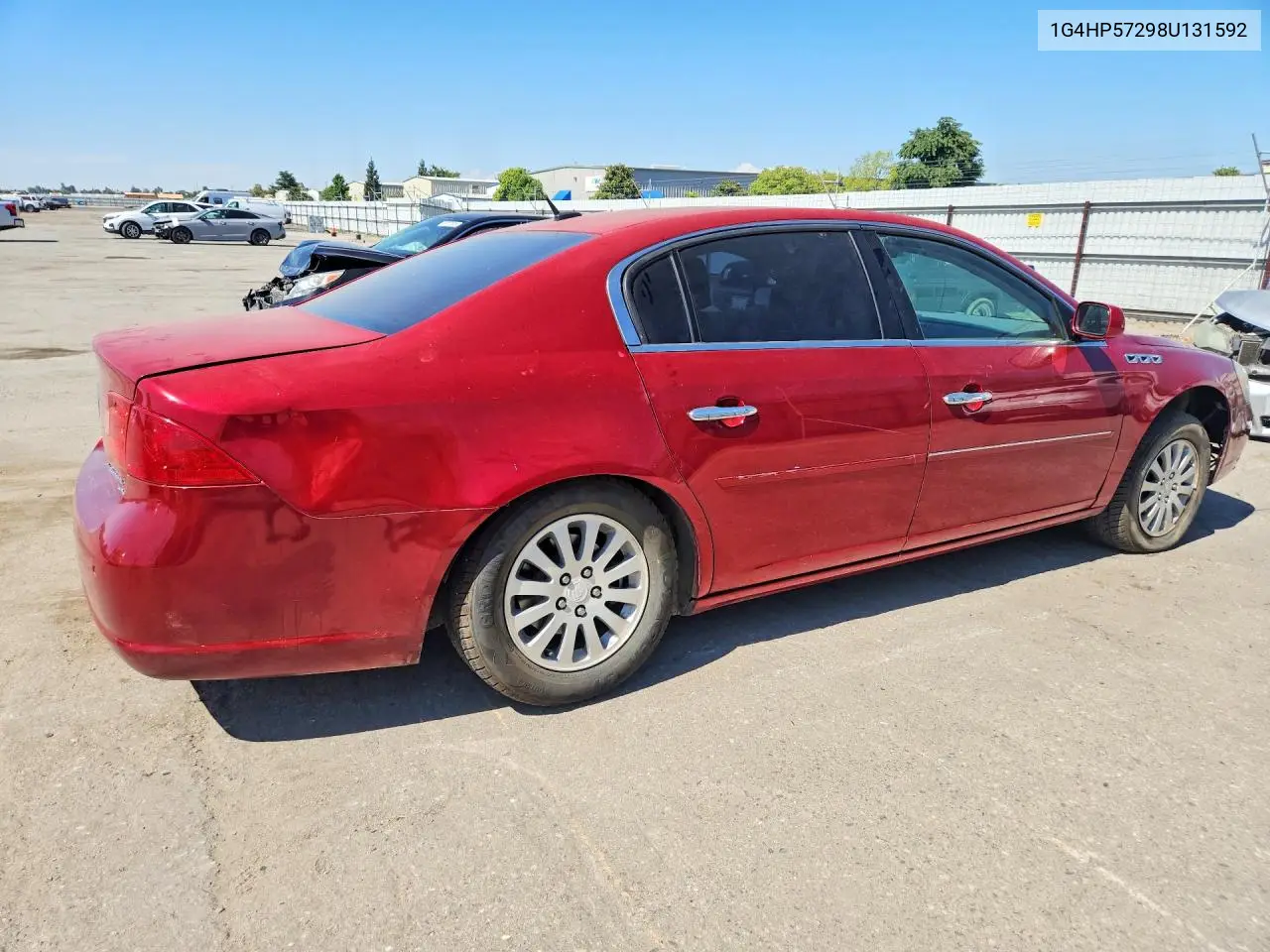 2008 Buick Lucerne Cx VIN: 1G4HP57298U131592 Lot: 59387836