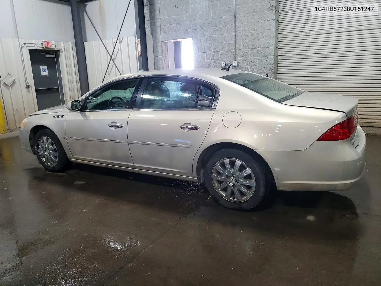 2008 Buick Lucerne Cxl VIN: 1G4HD57238U151247 Lot: 60043026