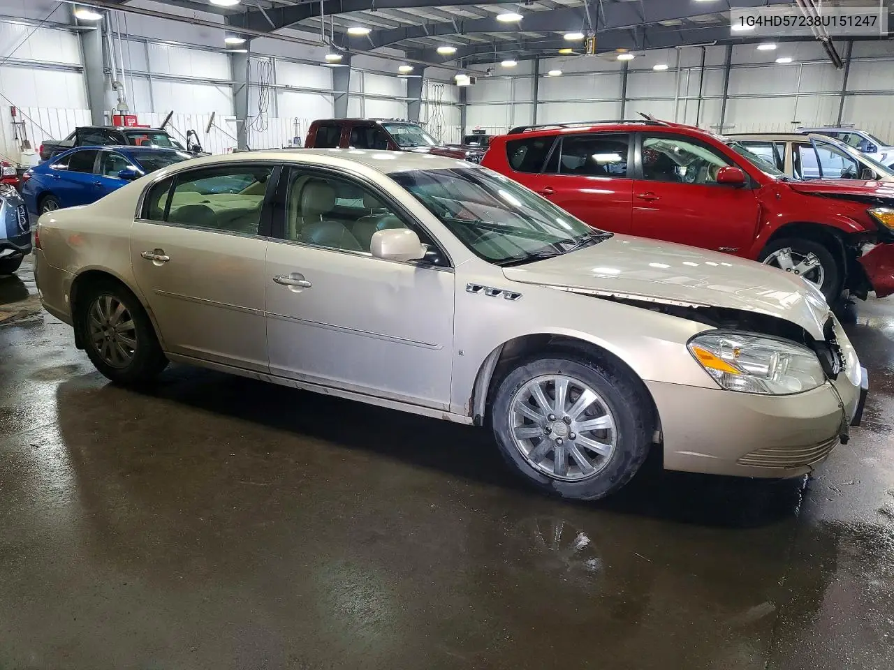 2008 Buick Lucerne Cxl VIN: 1G4HD57238U151247 Lot: 60043026