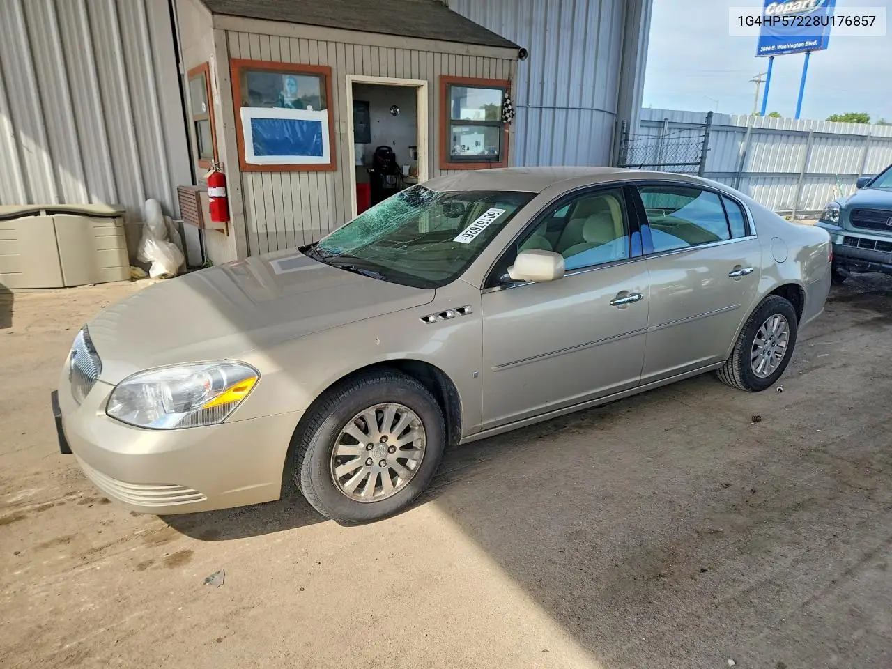 2008 Buick Lucerne Cx VIN: 1G4HP57228U176857 Lot: 60167626