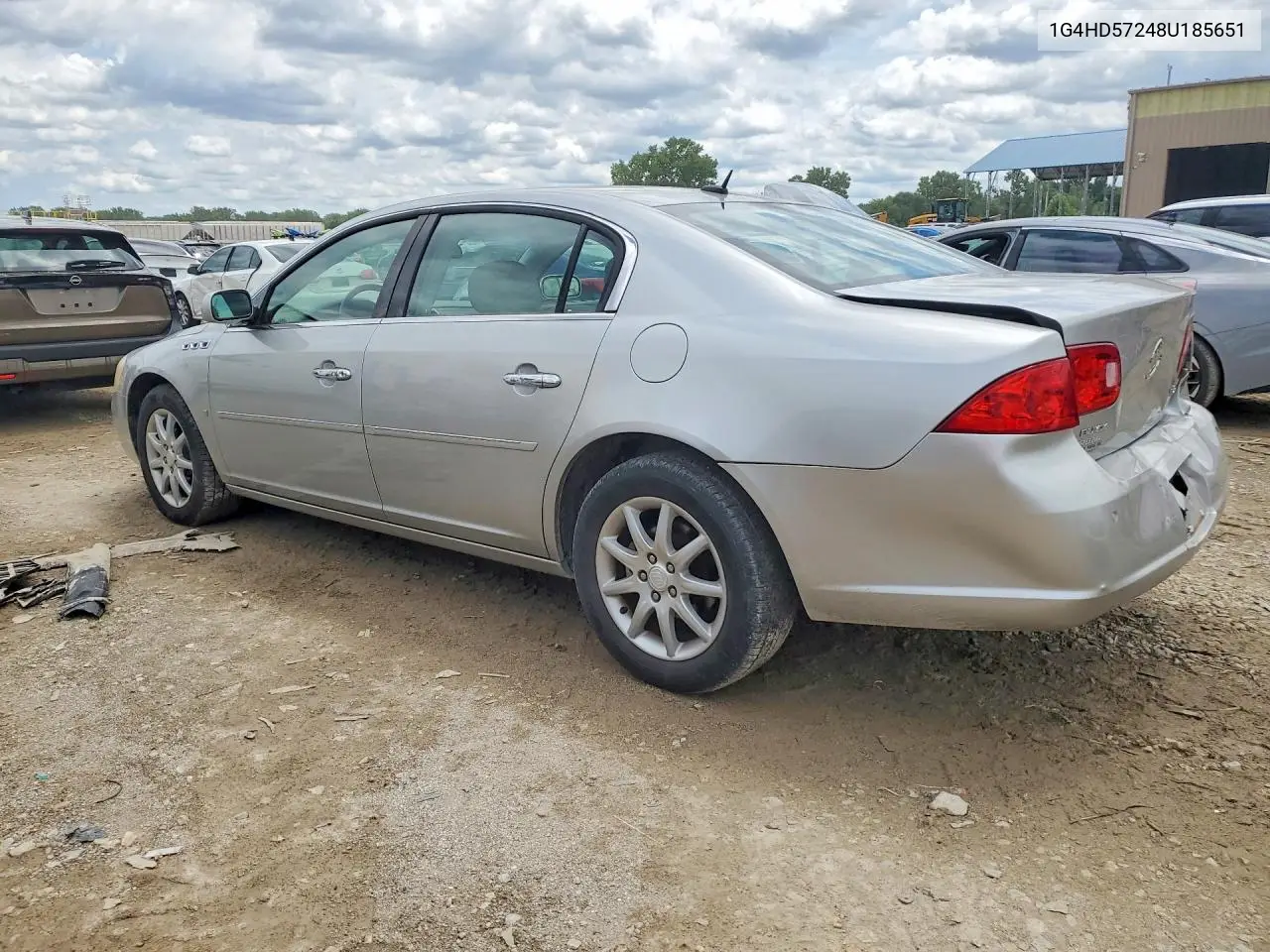 2008 Buick Lucerne Cxl VIN: 1G4HD57248U185651 Lot: 60259086