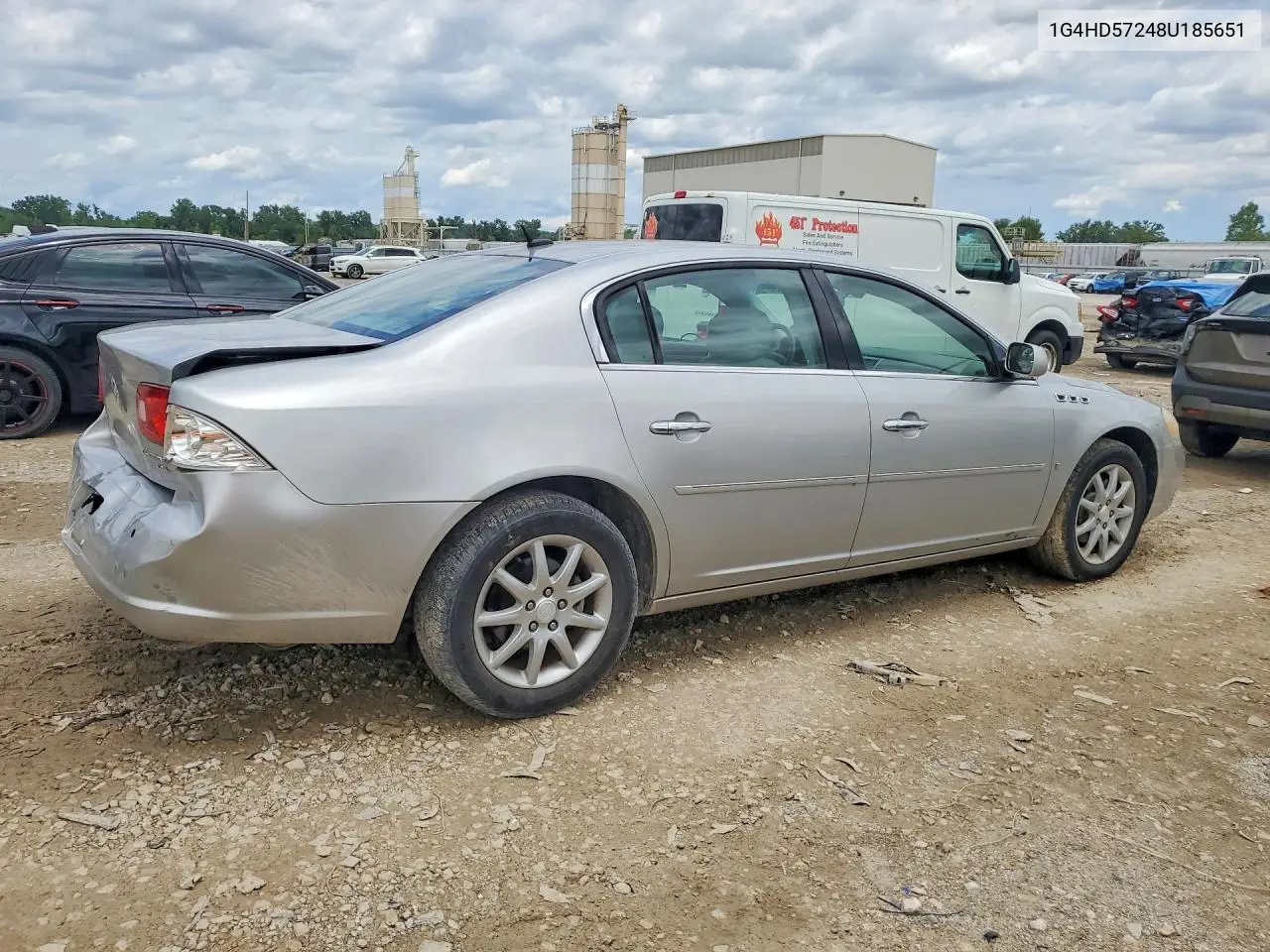 2008 Buick Lucerne Cxl VIN: 1G4HD57248U185651 Lot: 60259086