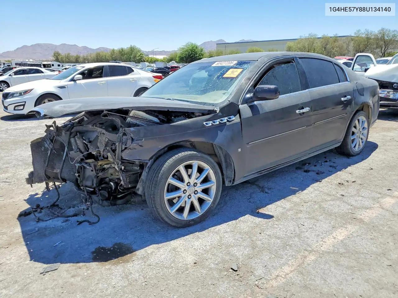 2008 Buick Lucerne Cxs VIN: 1G4HE57Y88U134140 Lot: 60427206