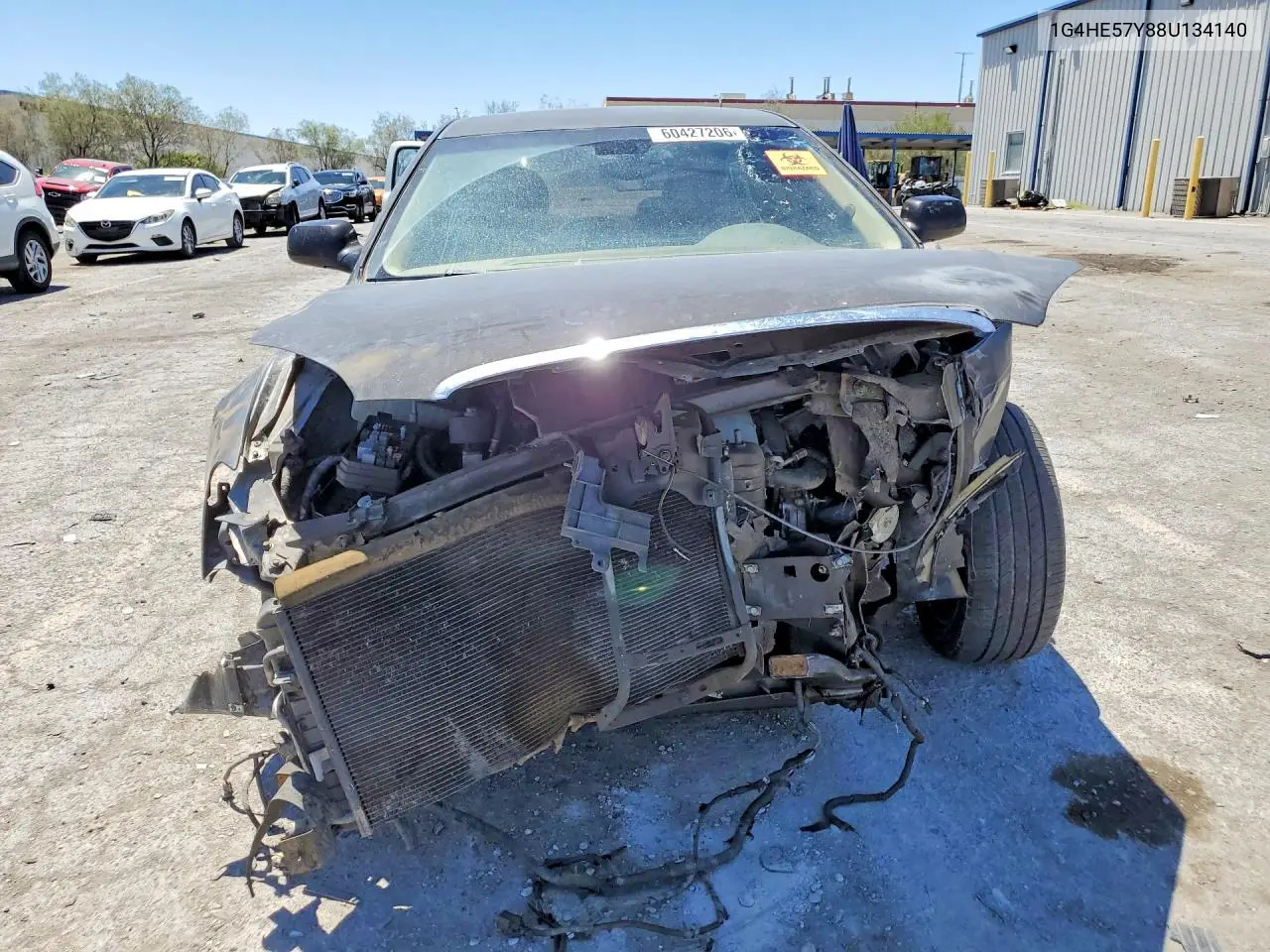 2008 Buick Lucerne Cxs VIN: 1G4HE57Y88U134140 Lot: 60427206
