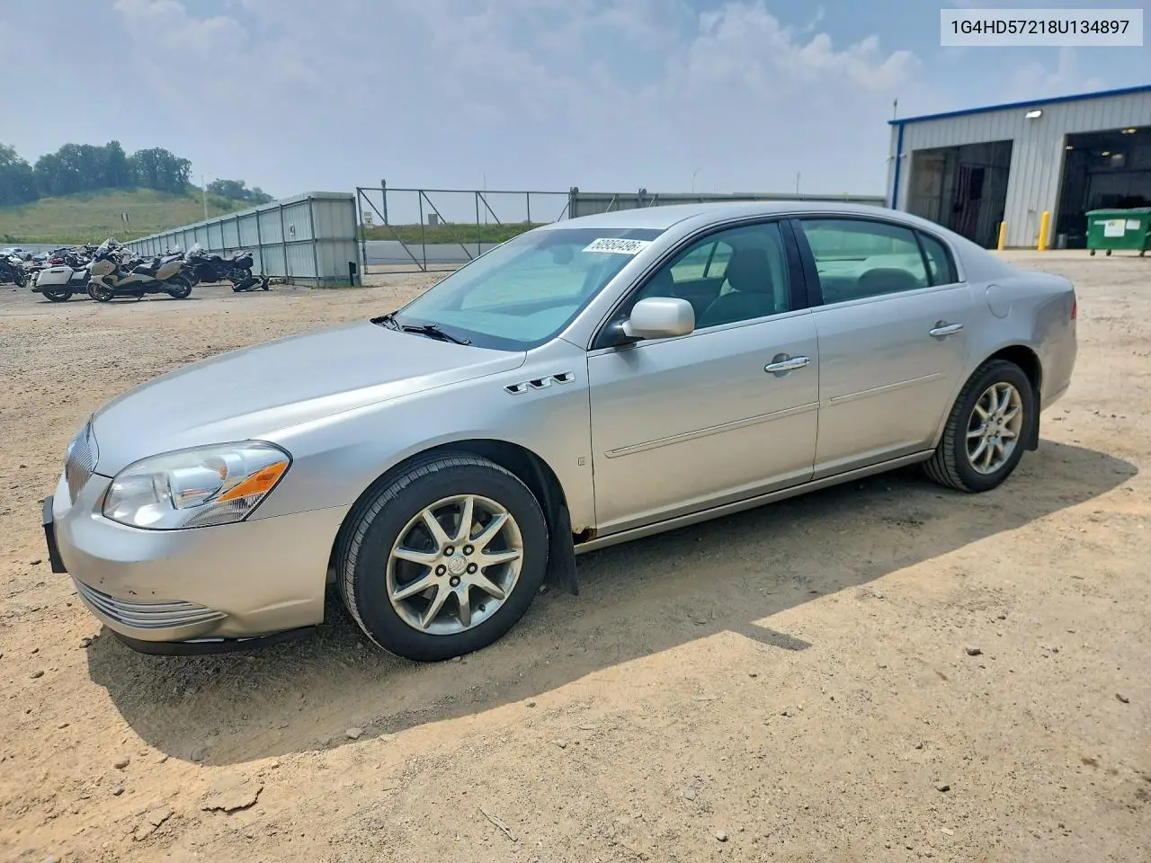 2008 Buick Lucerne Cxl VIN: 1G4HD57218U134897 Lot: 60950496