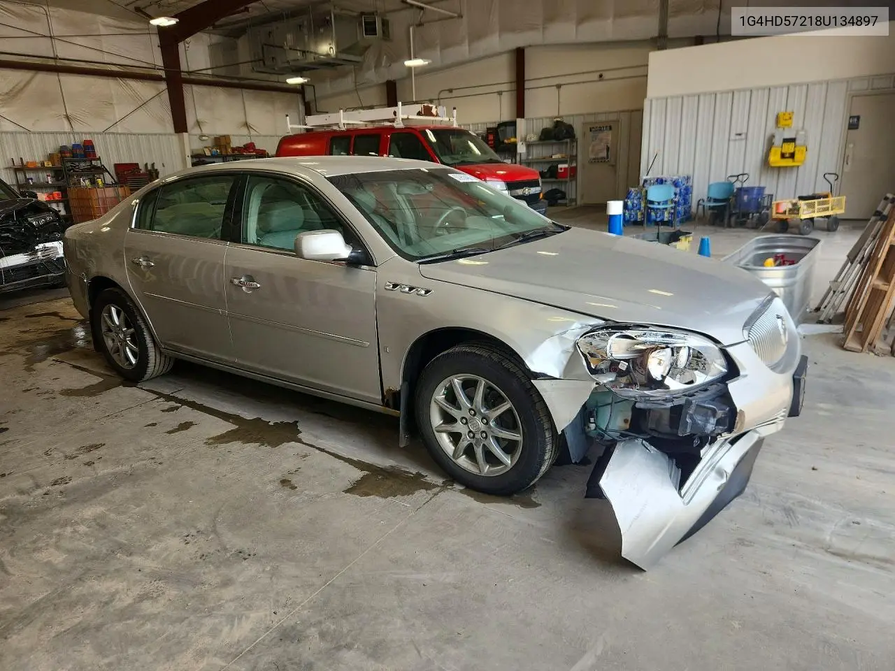 2008 Buick Lucerne Cxl VIN: 1G4HD57218U134897 Lot: 60950496