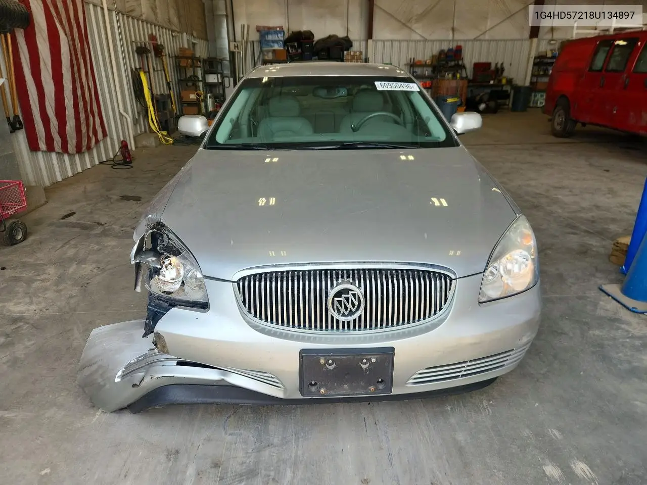 2008 Buick Lucerne Cxl VIN: 1G4HD57218U134897 Lot: 60950496