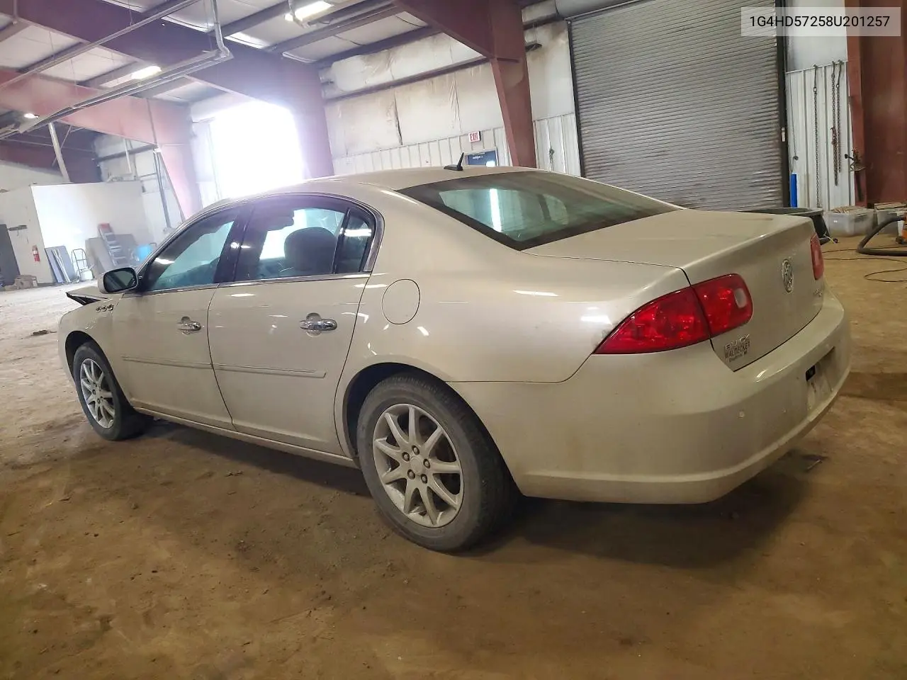 2008 Buick Lucerne Cxl VIN: 1G4HD57258U201257 Lot: 61142076