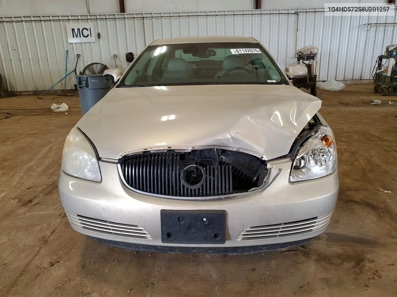 2008 Buick Lucerne Cxl VIN: 1G4HD57258U201257 Lot: 61142076