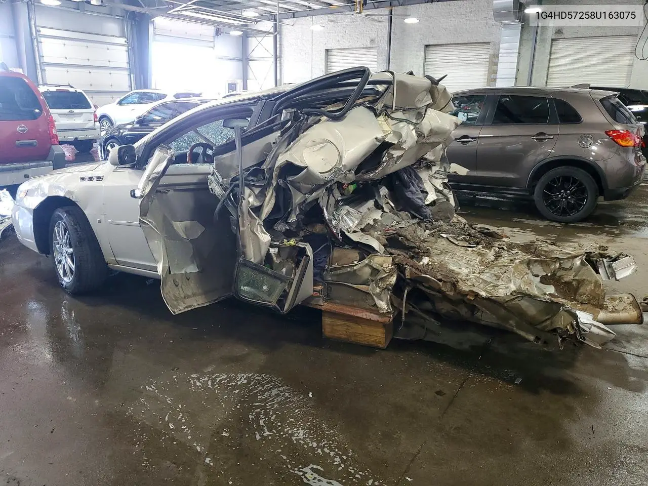 2008 Buick Lucerne Cxl VIN: 1G4HD57258U163075 Lot: 61330846