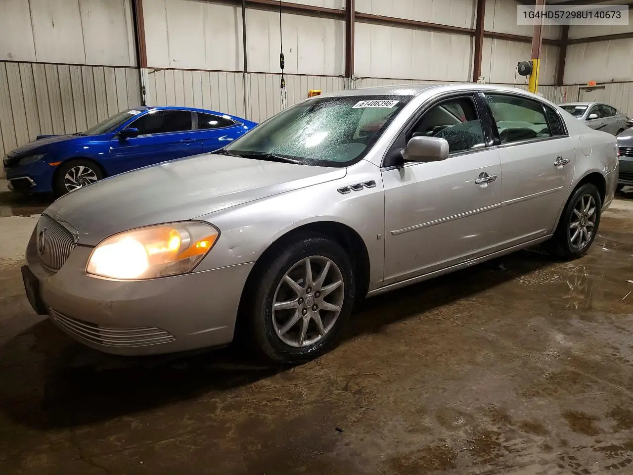 2008 Buick Lucerne Cxl VIN: 1G4HD57298U140673 Lot: 61406396