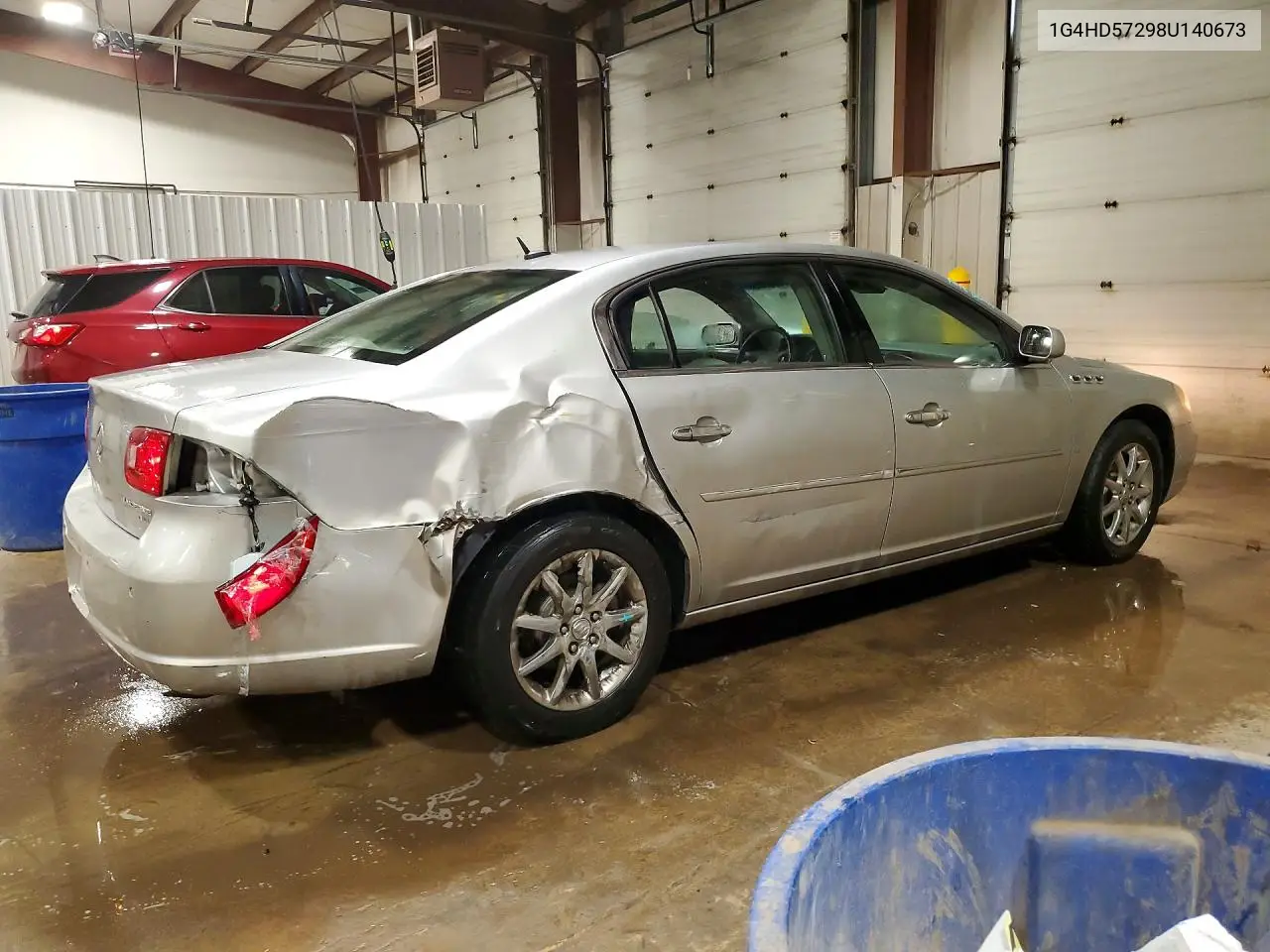 2008 Buick Lucerne Cxl VIN: 1G4HD57298U140673 Lot: 61406396
