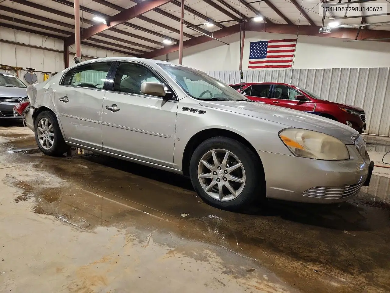 2008 Buick Lucerne Cxl VIN: 1G4HD57298U140673 Lot: 61406396
