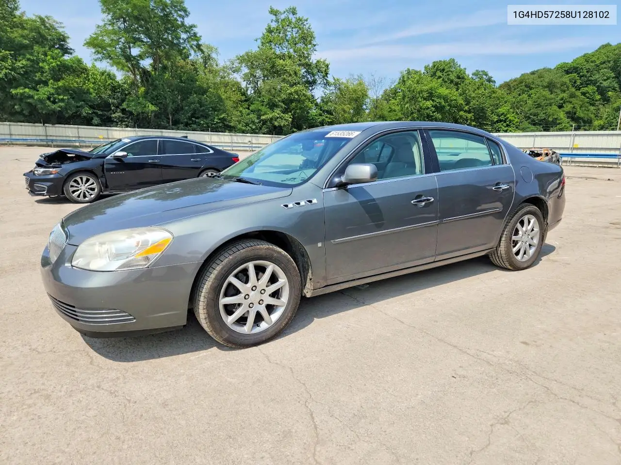 2008 Buick Lucerne Cxl VIN: 1G4HD57258U128102 Lot: 61535266