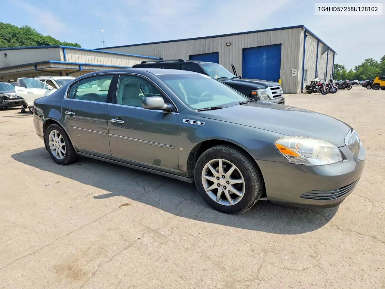 2008 Buick Lucerne Cxl VIN: 1G4HD57258U128102 Lot: 61535266