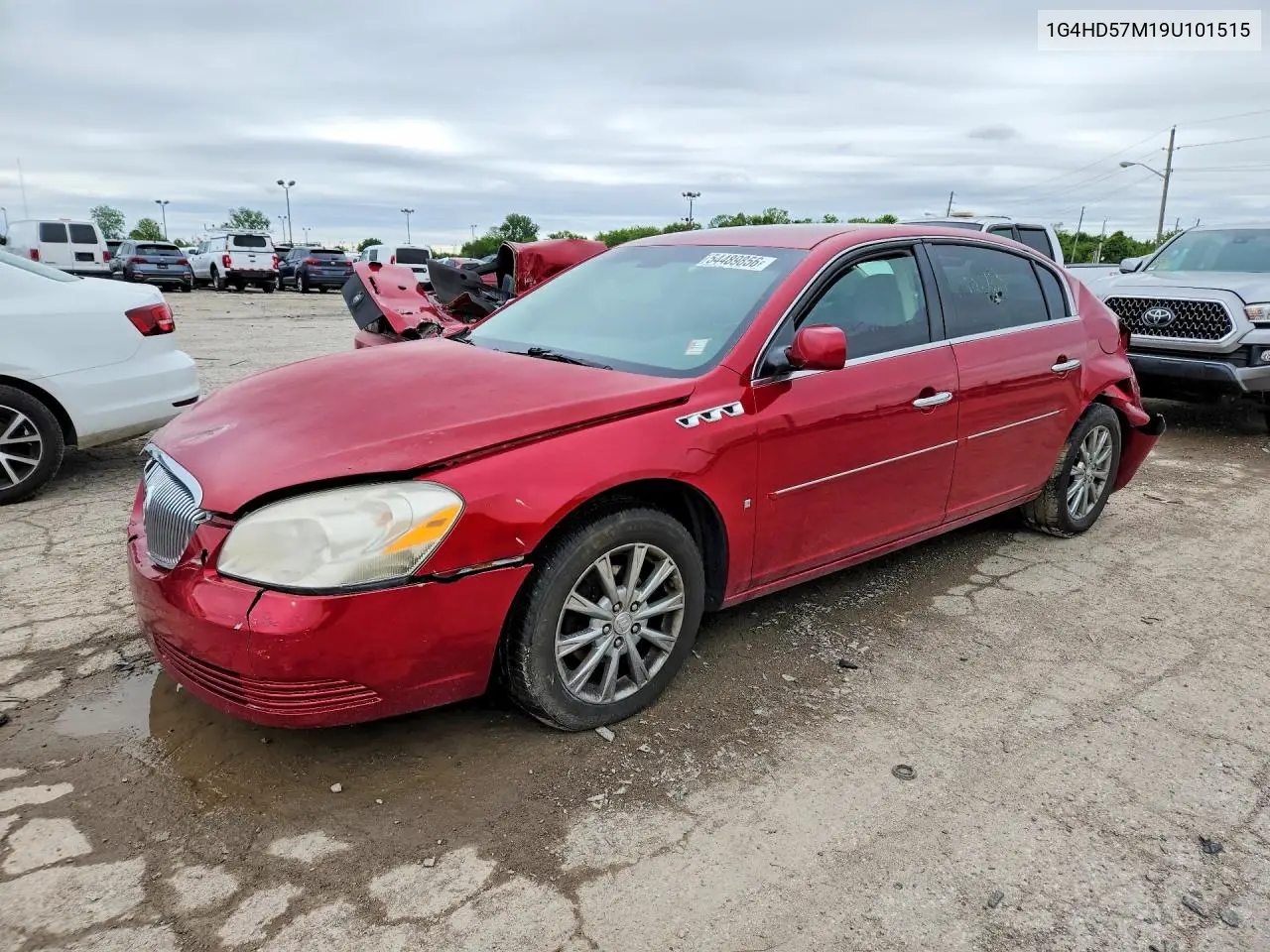 2009 Buick Lucerne Cxl VIN: 1G4HD57M19U101515 Lot: 54489856