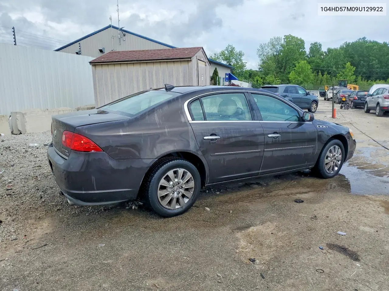 2009 Buick Lucerne Cxl VIN: 1G4HD57M09U129922 Lot: 56359416