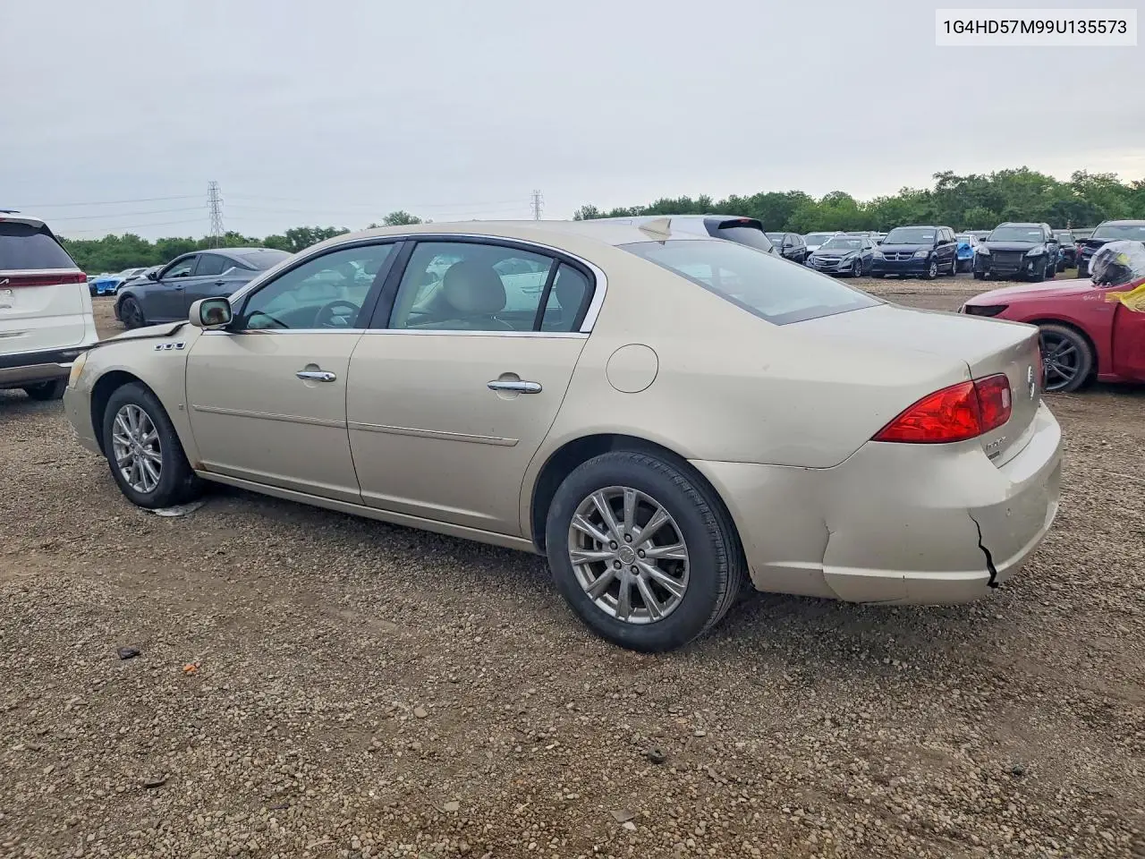2009 Buick Lucerne Cxl VIN: 1G4HD57M99U135573 Lot: 57229286