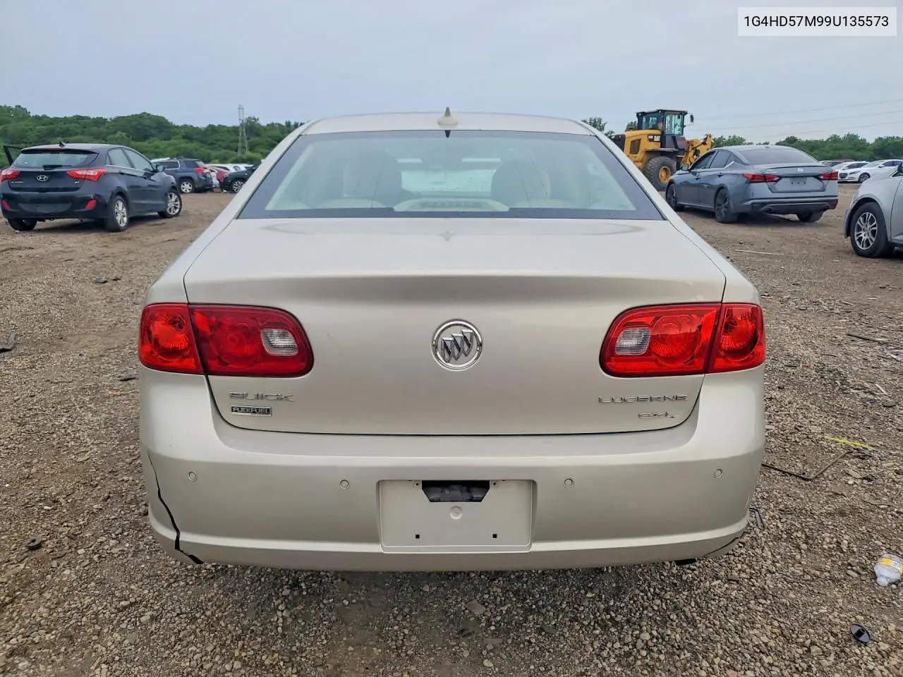 2009 Buick Lucerne Cxl VIN: 1G4HD57M99U135573 Lot: 57229286