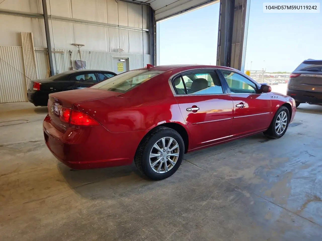 2009 Buick Lucerne Cxl VIN: 1G4HD57M59U119242 Lot: 58070956