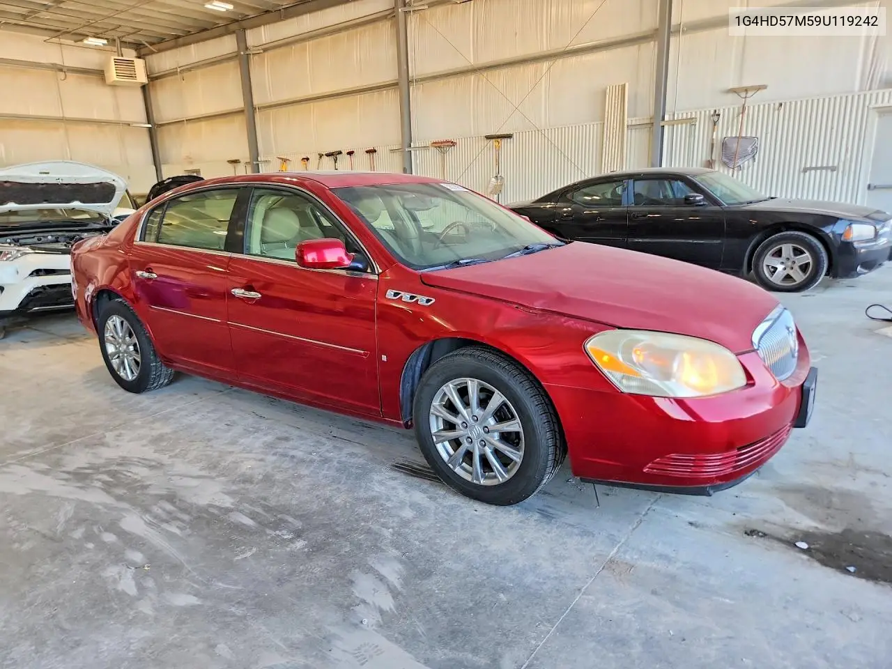 2009 Buick Lucerne Cxl VIN: 1G4HD57M59U119242 Lot: 58070956