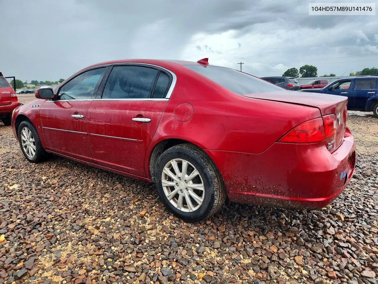 2009 Buick Lucerne Cxl VIN: 1G4HD57M89U141476 Lot: 59090506