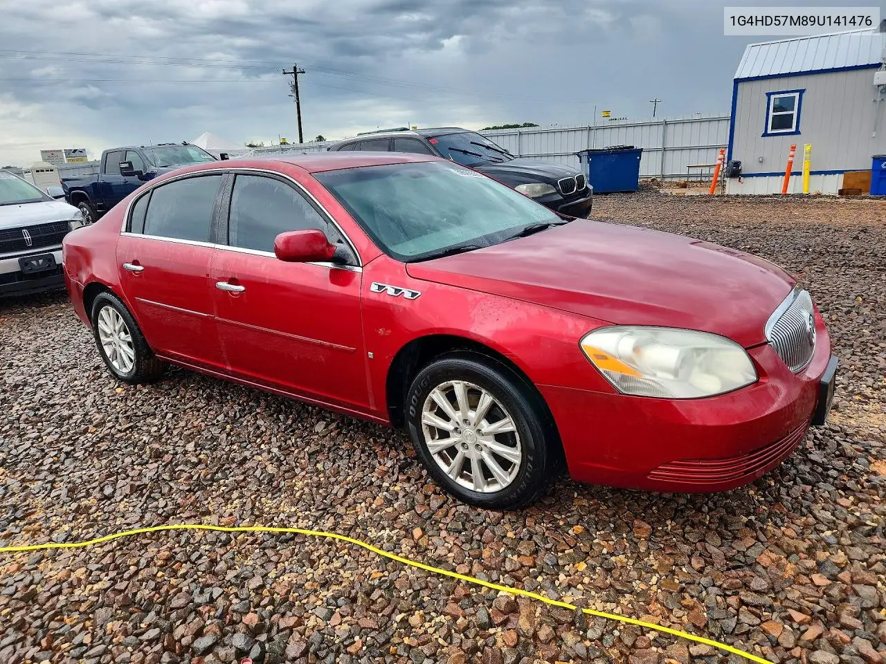 2009 Buick Lucerne Cxl VIN: 1G4HD57M89U141476 Lot: 59090506