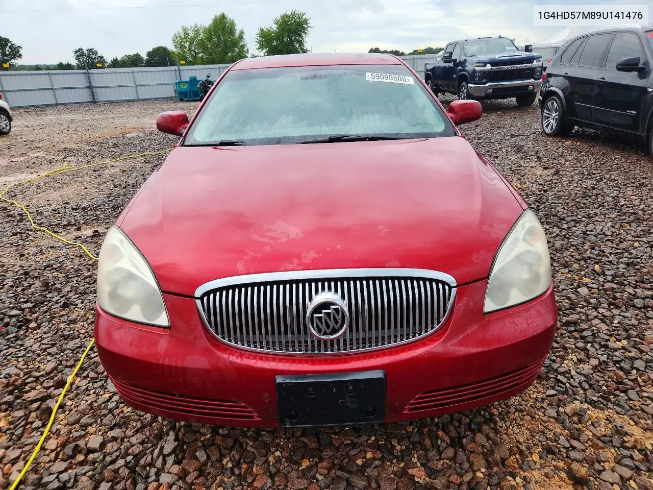 2009 Buick Lucerne Cxl VIN: 1G4HD57M89U141476 Lot: 59090506