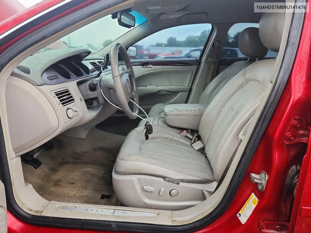 2009 Buick Lucerne Cxl VIN: 1G4HD57M89U141476 Lot: 59090506