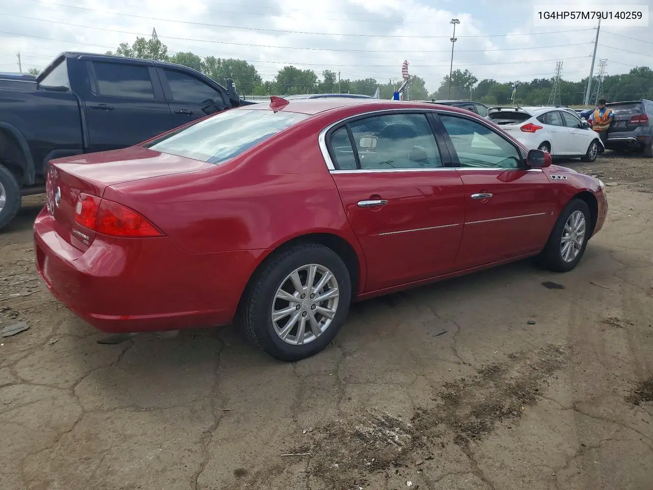 2009 Buick Lucerne Cx VIN: 1G4HP57M79U140259 Lot: 59103736