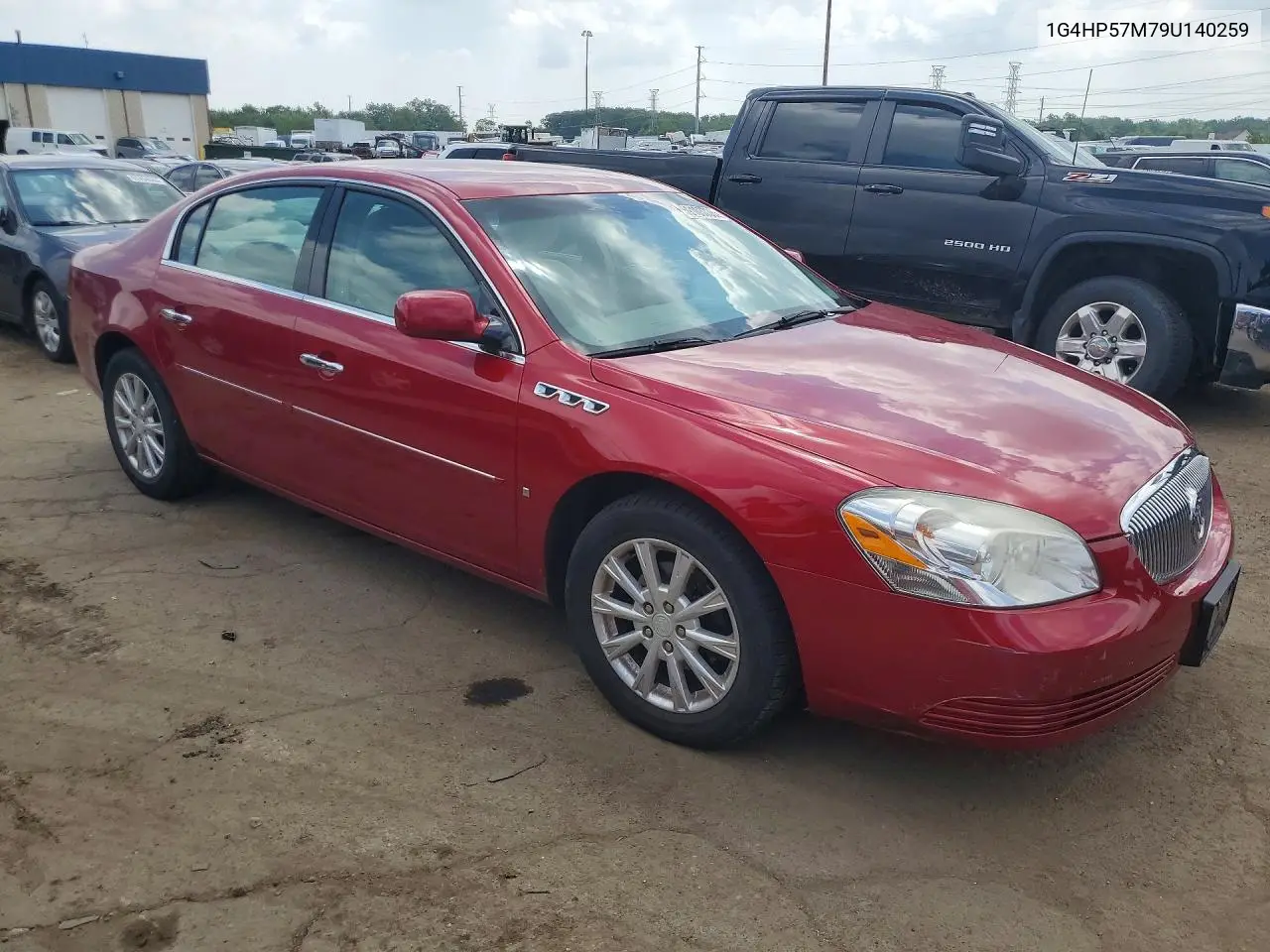 2009 Buick Lucerne Cx VIN: 1G4HP57M79U140259 Lot: 59103736