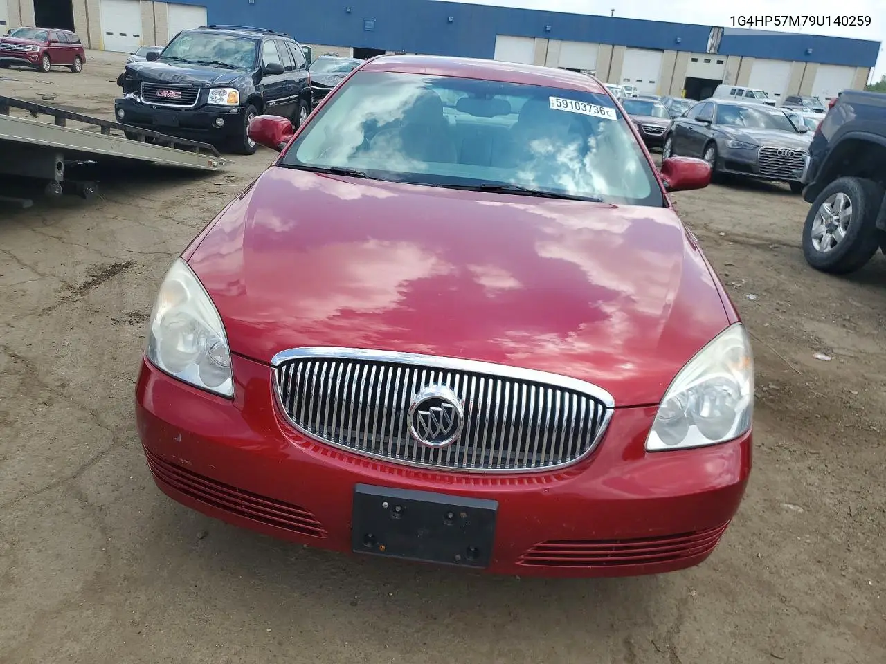 2009 Buick Lucerne Cx VIN: 1G4HP57M79U140259 Lot: 59103736