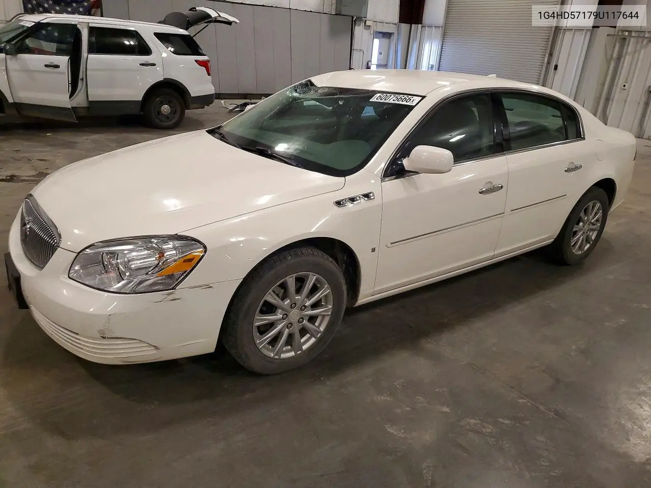 2009 Buick Lucerne Cxl VIN: 1G4HD57179U117644 Lot: 60075666