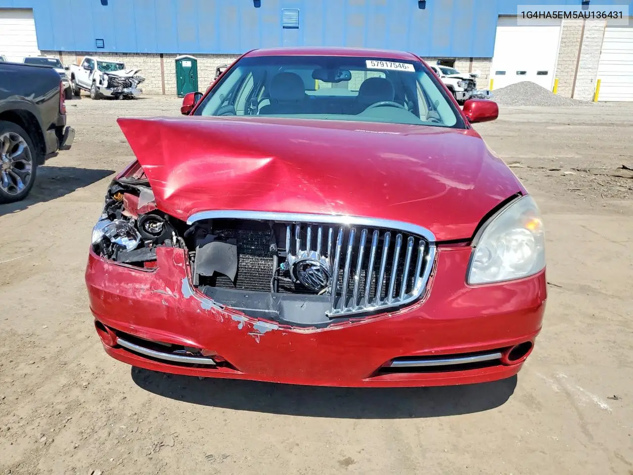 2010 Buick Lucerne Cx VIN: 1G4HA5EM5AU136431 Lot: 57917546