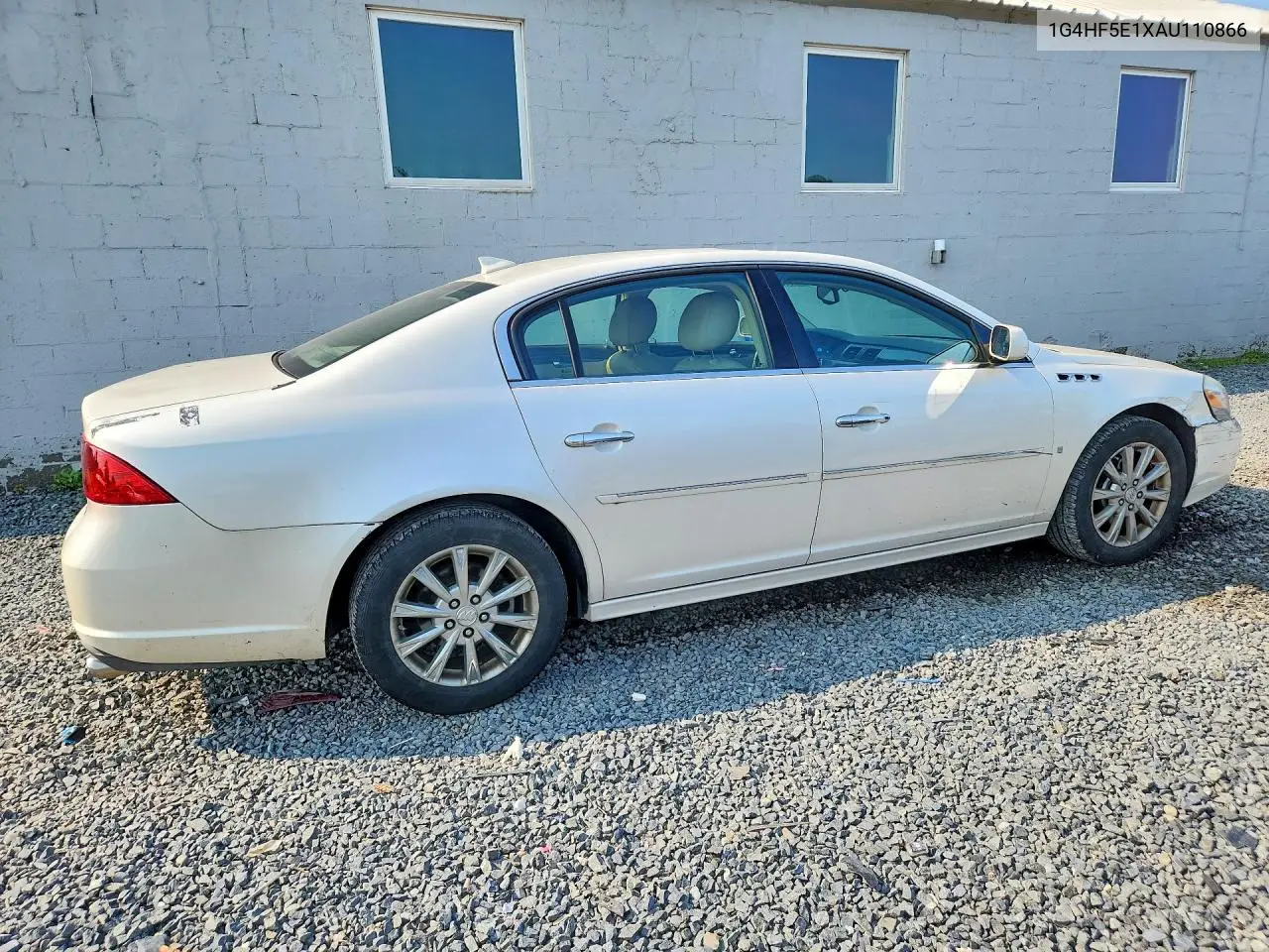 2010 Buick Lucerne Cxl VIN: 1G4HF5E1XAU110866 Lot: 58300036