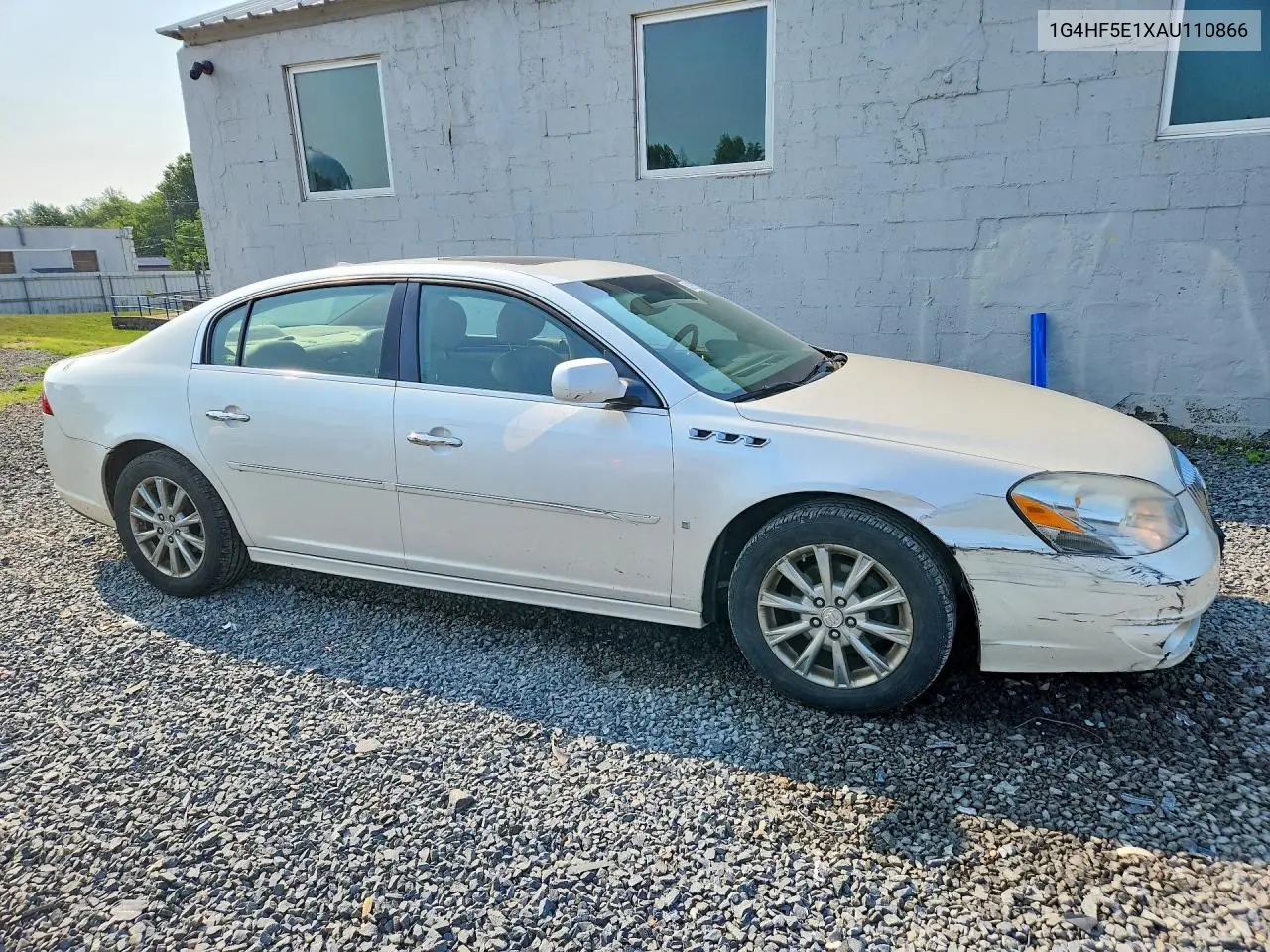 2010 Buick Lucerne Cxl VIN: 1G4HF5E1XAU110866 Lot: 58300036